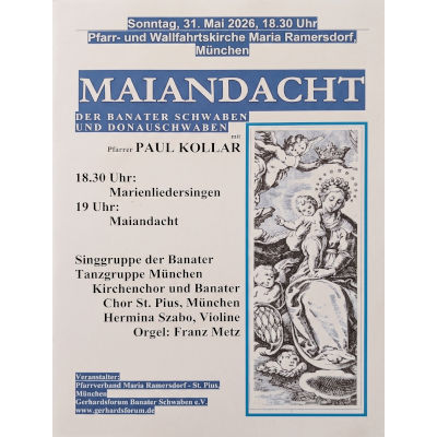 Maiandacht der Banater Schwaben und Donauschwaben