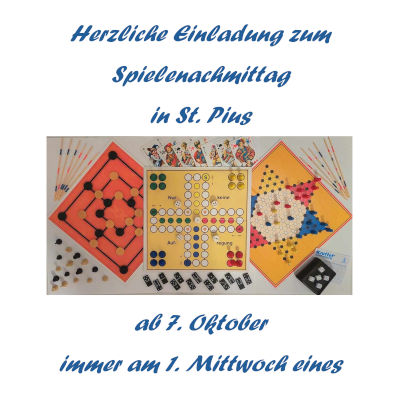 Spielenachmittag ab 07.10